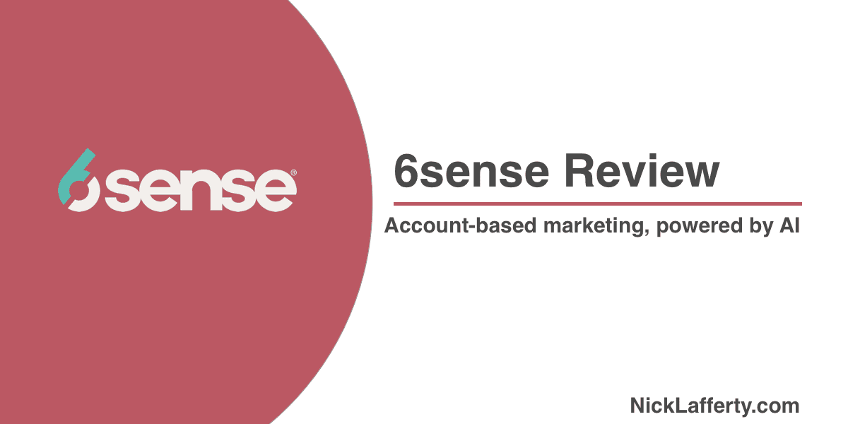 6Sense Review  ABM Platform Comparisons [2023 Review]