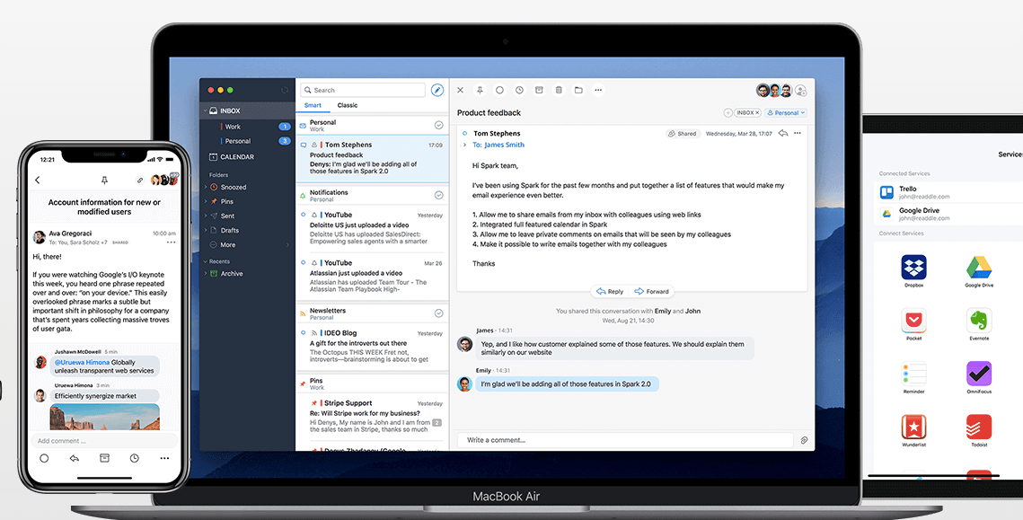 email client for mac and android