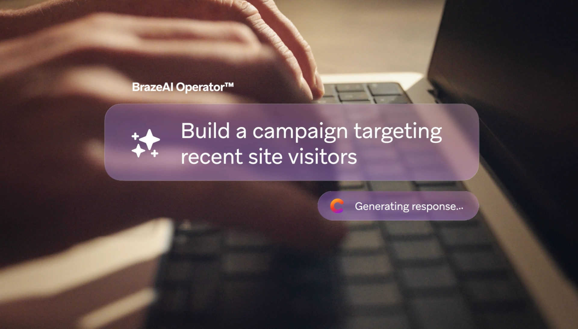 BrazeAI Operator building campaign targeting