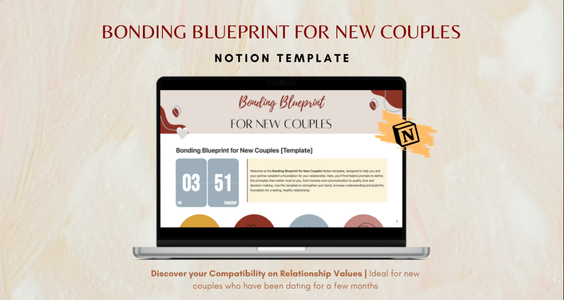 Bonding Blueprint for Couples Template Screenshot