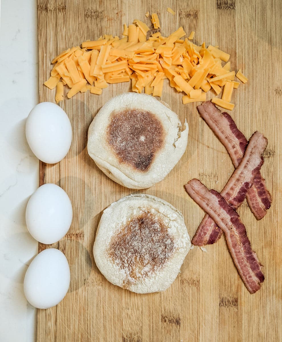 Breakfast Sandwich Ingredients