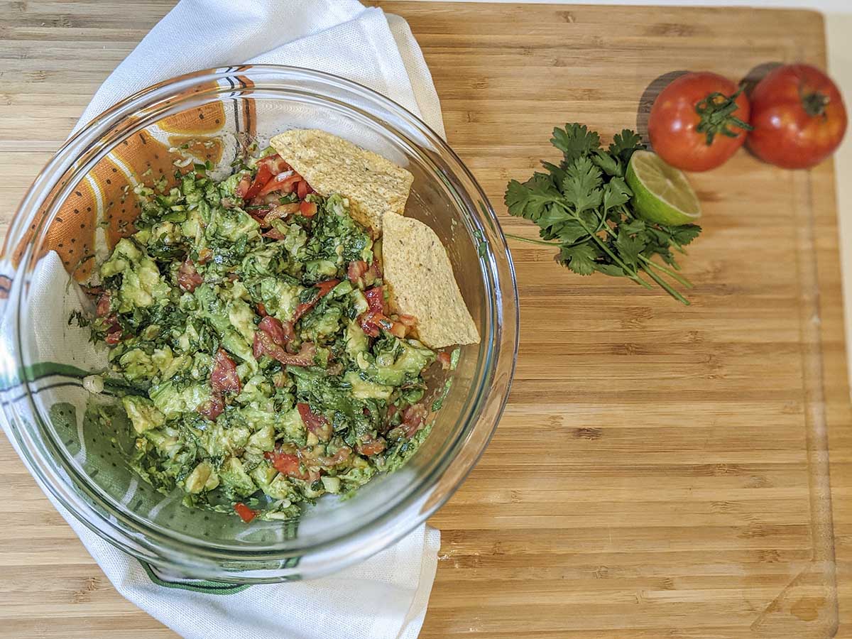 Chicken Fajita Guacamole