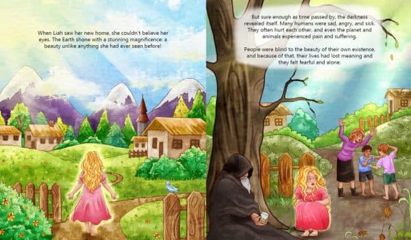 Childrens Book With Text On The Same Page