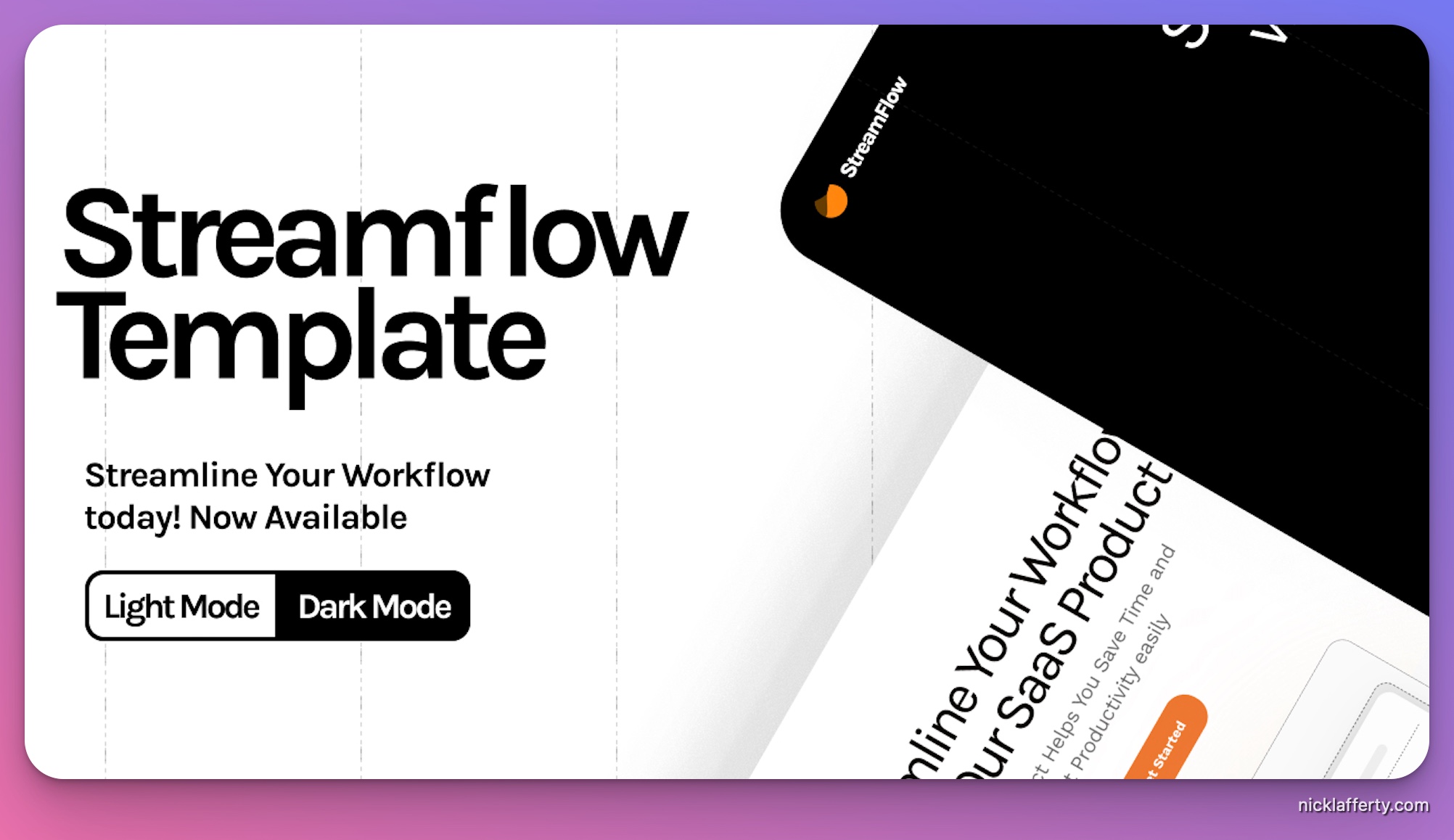 Framer Streamflow Template