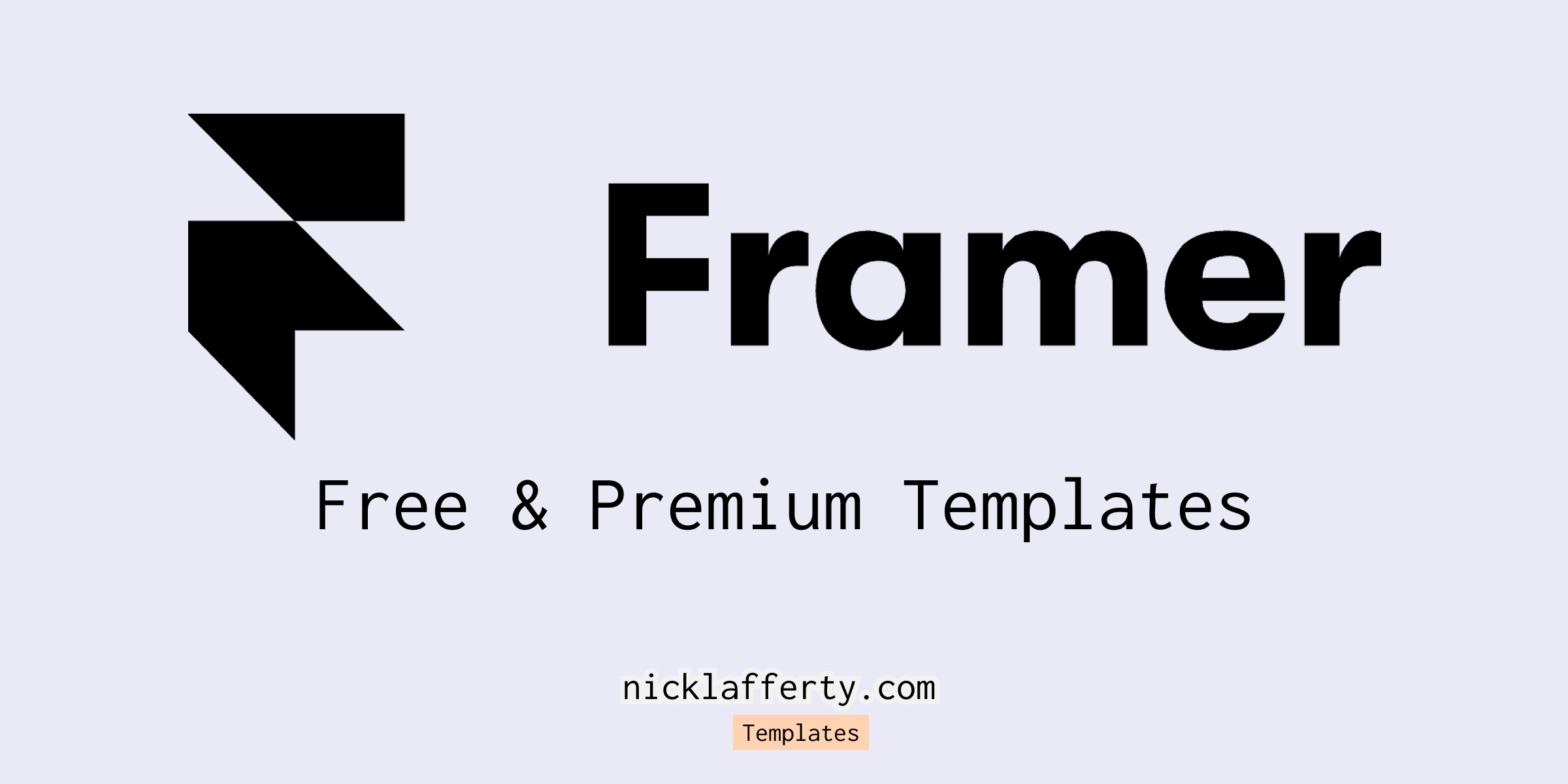 Free Framer Templates