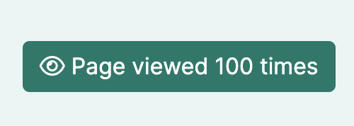 Notion Page View Counter Widget
