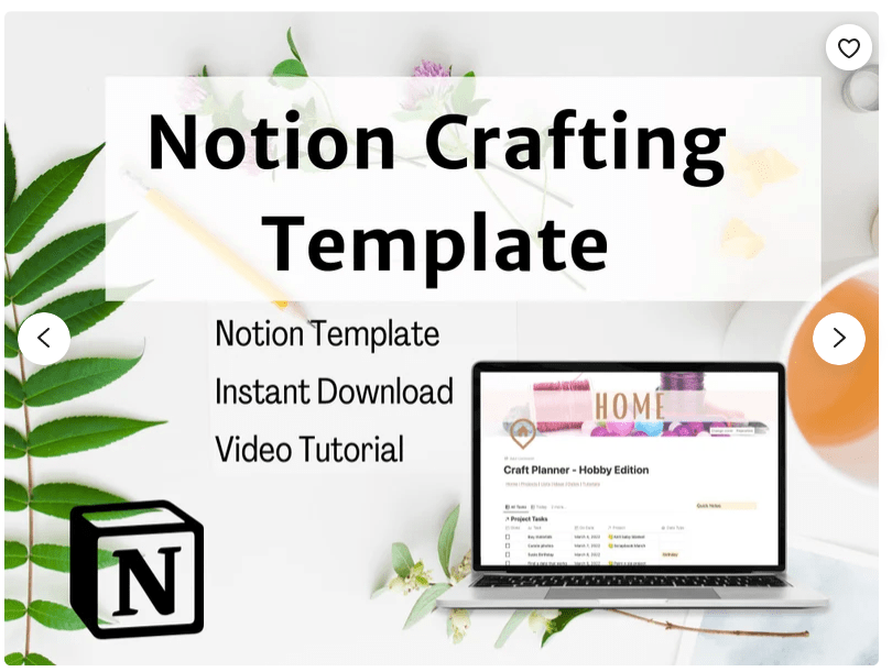 5 Creative Notion Templates For The Crafty Connoisseur [2023]