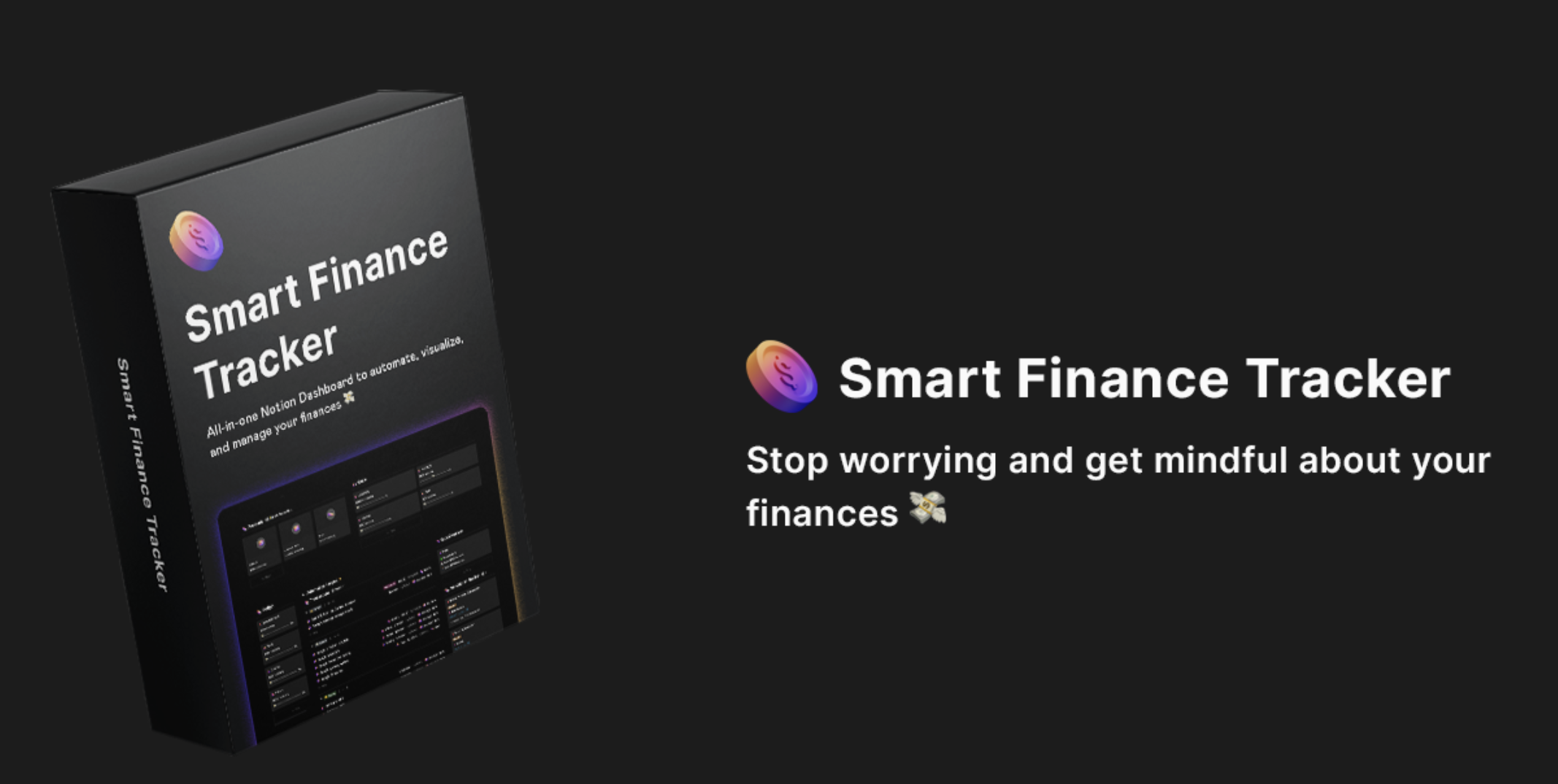 Smart Finance Tracker Notion Template