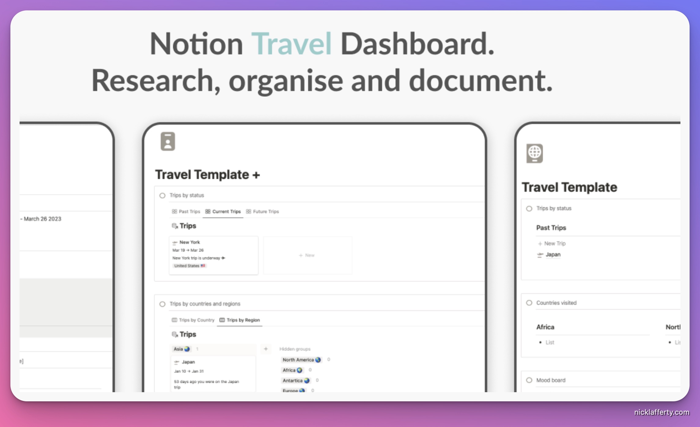 Notion Travel OS