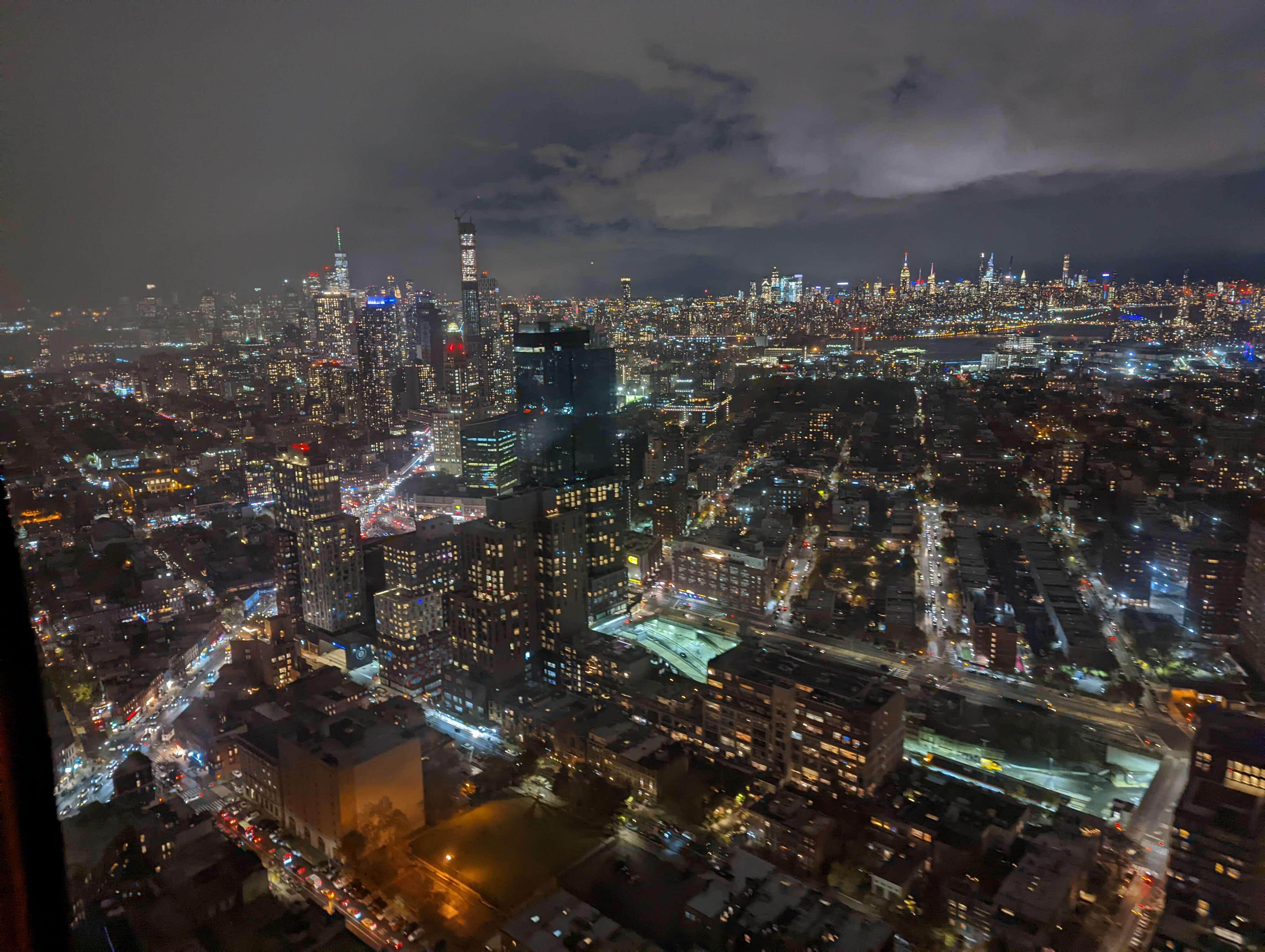 Blade Flight NYC Skyline at Night