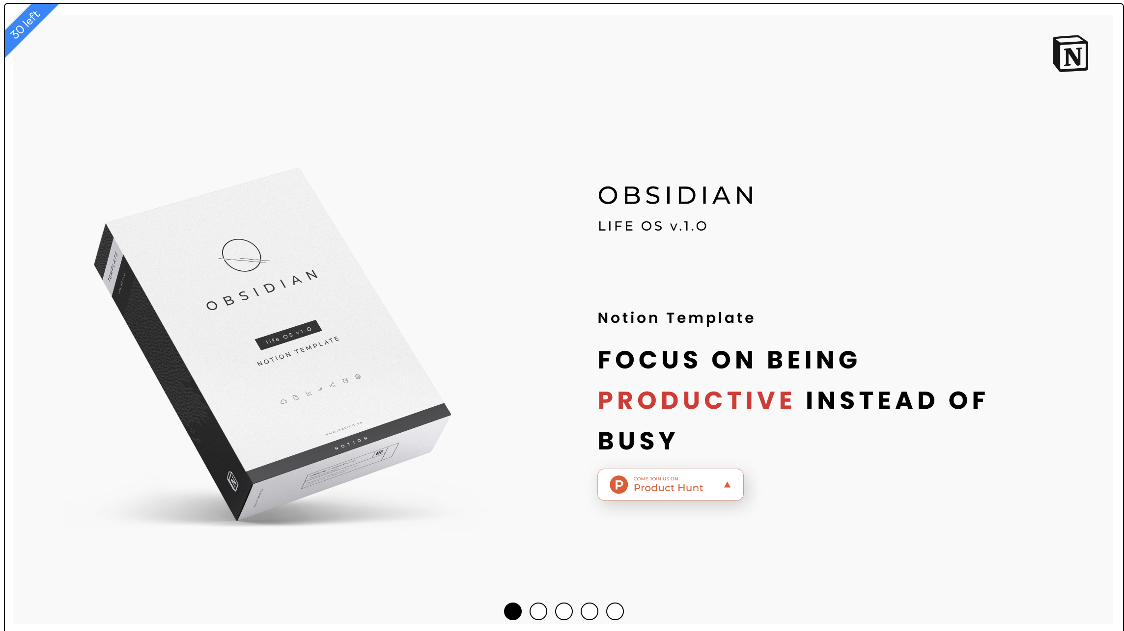 Obsidian OS Screenshot