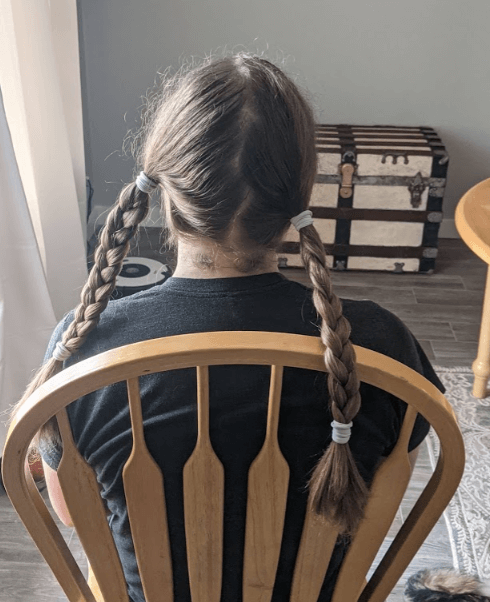 Pig Tails Hair Donation