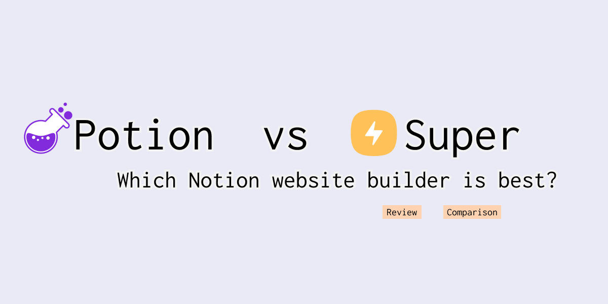 Best Notion Website Builders