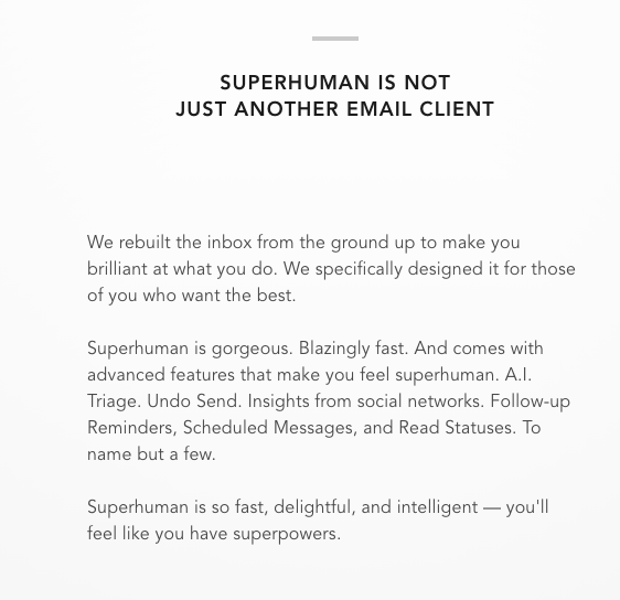 Superhuman Email