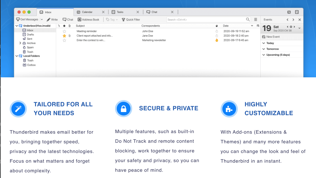 thunderbird email for mac