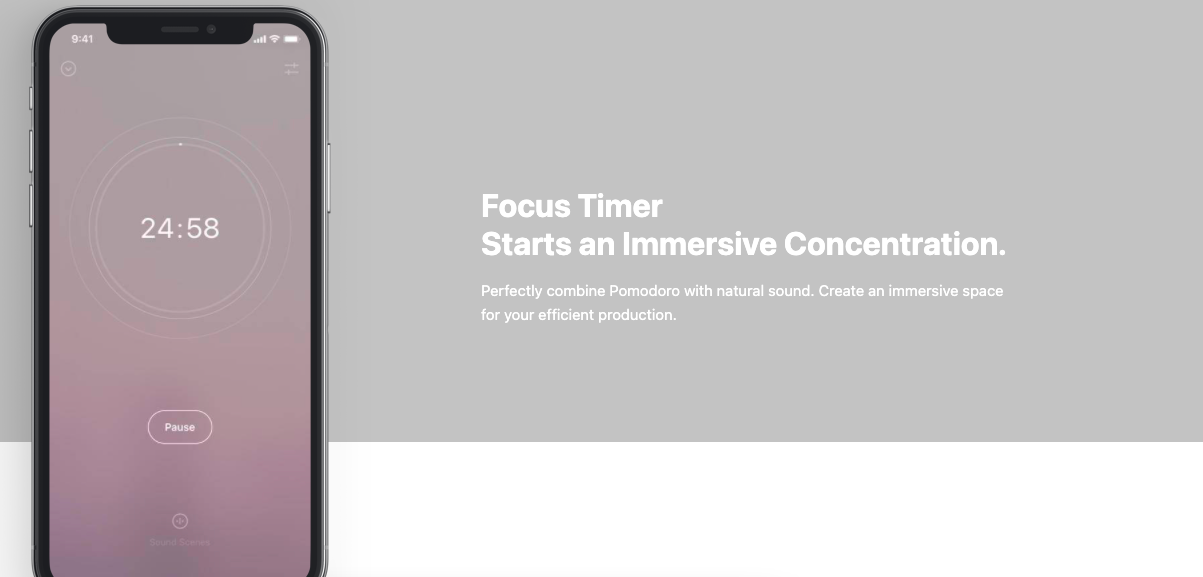 Tide.fm Focus Timer