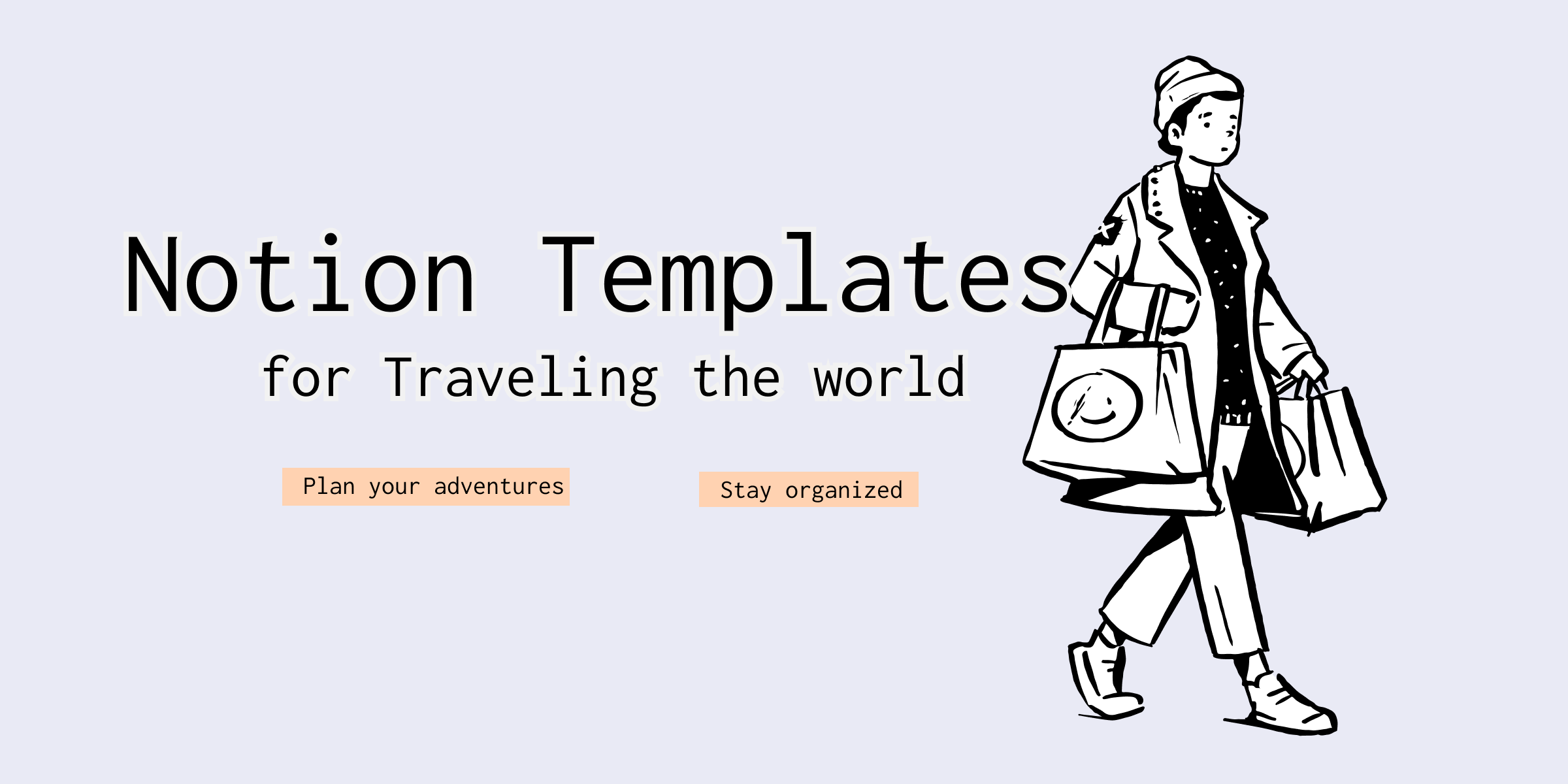 Travel Notion Templates For Free Banner