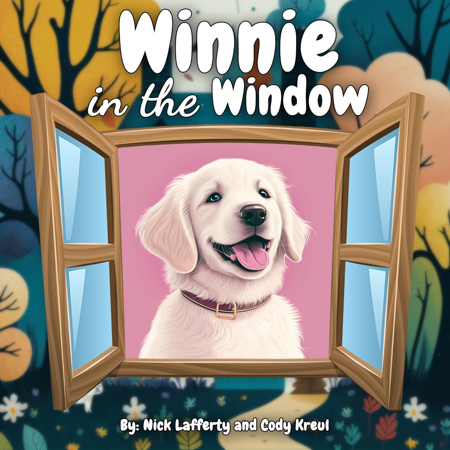 Winnie in the window front cover